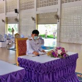  พิธีลงนามถวายพระพรชัยมงคล เนื่องในโอกาสวันเฉลิมพระชนมพรรษาสมเด็จพระนางเจ้าสุทิดา พัชรสุธาพิมลลักษณ พระบรมราชินี 