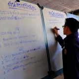 การออกประชาคมหมู่บ้านเพื่อจัดทำแผนพัฒนาท้องถิ่น พ.ศ.2561-2565