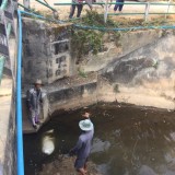 เทศบาลตำบลแม่อายร่วมกับประชาชนบ้านโห้งหลวง ร่วมกันพัฒนาฝายกลางบ้าน หมู่ที่ 7 ตำบลแม่อาย